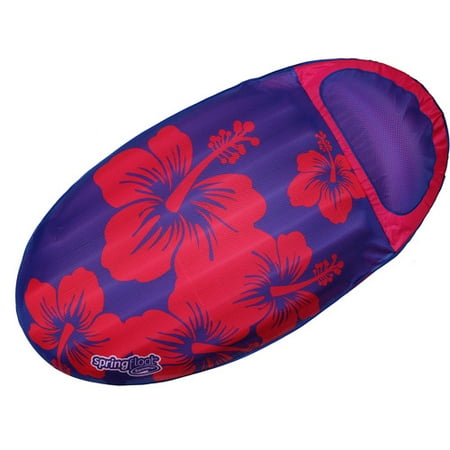 SwimWays Spring Float Sun Dry Lounger Pool Float, Orange/Pink - Walmart.com