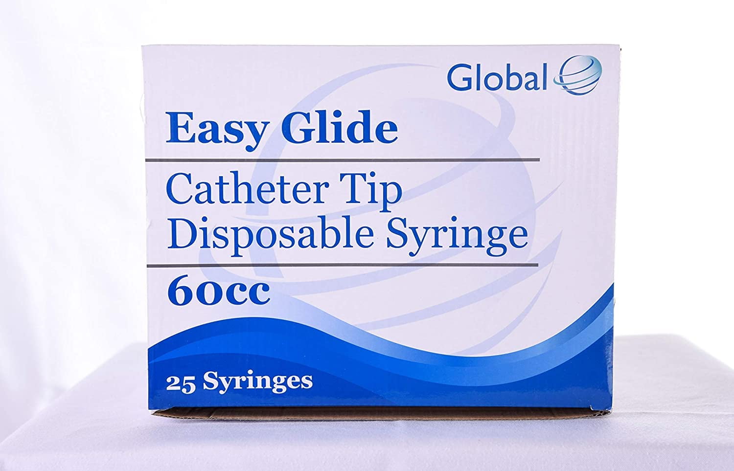 60ml Syringe Only with Catheter Tip 50 Syringes Without a Needle by