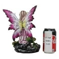 thumbnail image 6 of Mysterious Water Lagoon Purple Fairy With Hummingbird Statue 9"H Garden Fairies, 6 of 7