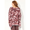 thumbnail image 3 of Catherines Women's Plus Size Printed Boatneck Poncho, 3 of 4