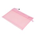 thumbnail image 1 of Sacs Pochette à Fermeture Éclair en Maille à Double Couche, Poignée Portable Robuste et Résistante aux Déchirures, Cadeau Idéal, Sac de Documents en Maille Nylon Format A4 pour Bureau, École, Maison, 1 of 7