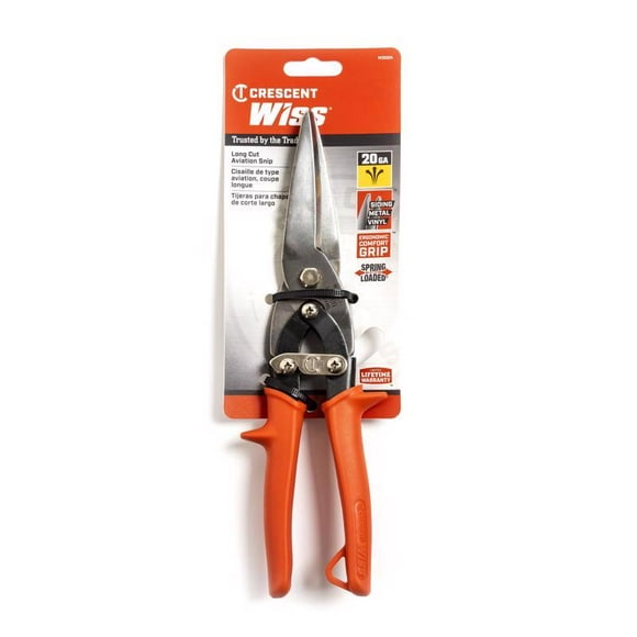 Tijeras de acción compuesta Crescent Wiss Aviation 20 Ga. 10,5 cm