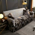 Carvapet sofa cover stretch couch covers elastic fabric printed pattern