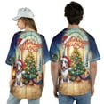 thumbnail image 5 of Merry Christmas Bull Terrier Santa Hat Xmas Tree Winter Holiday All Over Print 3D Baseball Shirt Bully Dog Lovers Gifts Idea Softball Sport - 01013, 5 of 6