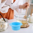 thumbnail image 3 of Silicone Wax Melting Bowl Container for Home Use Blue Heat Resistant Non Stick 3.5 Inch Diameter, 3 of 9