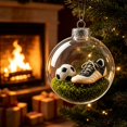 thumbnail image 5 of Dalxymotic Christmas Glass Ornament Set, Clear Plastic Christmas Balls, Xmas Tree Hanging Ornament, Glass Ornament Set for Christmas Tree, Home, Mantel, Living Room, Office, 5 of 8