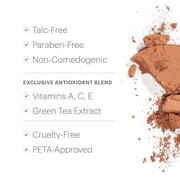 Glo Skin Beauty Pressed Base Powder Foundation Makeup (Beige Fair) - Flawless Coverage for a Radiant Natural, Second-Skin Finish