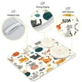 thumbnail image 5 of Iauyy Dish Drying Mat for Kitchen Counter, Super Absorbent & Hanging 16x18 / 18x24 Inch (S/M) Ball Of Yarn, 5 of 8