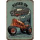 thumbnail image 1 of Placa Metal Vintage Pintura Hierro Rectangular Granja Arte Pared Del 30x40cm, 1 of 9