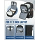 thumbnail image 2 of Mochila rodante MATEIN Carry On Luggage de 17 pulgadas con ruedas, 2 of 9