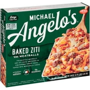 Michael Angelo's Baked Ziti with Italian-Style Meatballs, Frozen Family Dinner, Oven Ready, 44 oz