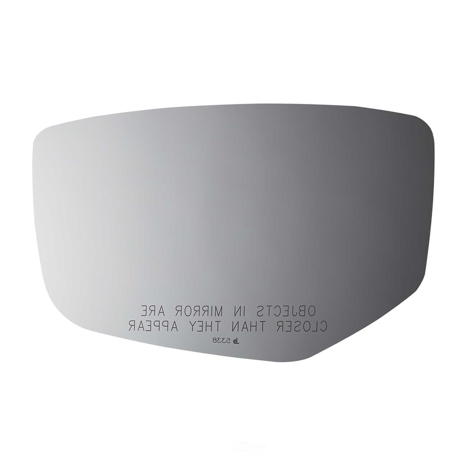 Burco Side View Mirror Replacement Glass - Clear Glass - 5338