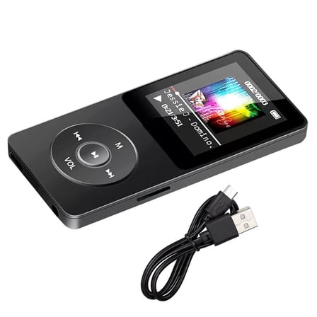 GUYUTING Portable MP3 Player with 1.8-inch Display for Music, Videos, Pictures & TXT E-books Reading