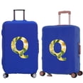 thumbnail image 1 of Luggage Cover Travel Suitcase Protective Cover for Trunk Case 18 ''-28 '' Foldable Elastic Suitcase Cover Floral Lettern Pattern 8floral Q S, 1 of 6