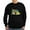 Black, variant on CafePress - San Francisco Travel Poster Sweatshirt - Classic Crew Neck Sweatshirt