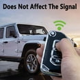 thumbnail image 4 of Yuebutor Key Fob Cover Case Compatible with 2018-2023 Wrangler JL JLU Gladiator JT Rubicon Sahara JLU Accessories Shell Protector, 4 of 6