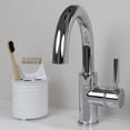 thumbnail image 2 of Autumn Alley Farmhouse Toothbrush Holders for Bathrooms - Rustic Galvanized Tooth Brush Holder - Farmhouse Bathroom Accessories Country Decor, Toothpaste & Electric Toothbrush Compartment, White, 2 of 6