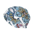thumbnail image 3 of Kll Flowers And Butterflies Winter Fall Beanie Knit Hats For Men & Women - Warm & Soft Stylish Toboggan Caps For Cold Weather, 3 of 9