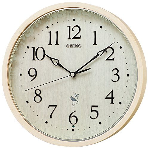Seiko Clock Wall Clock Nature Sound 12 Types Radio Wave Analog ...