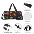thumbnail image 6 of Fotbe Dinosaurs in Space Pattern Foldable Sports Gym Bag with Wet Dry Pocket, Ultralight Travel Bag, Large Capacity Duffel Bag, Splash Proof Carry on Bag, Overnight Bag, Weekender Bag, 6 of 8