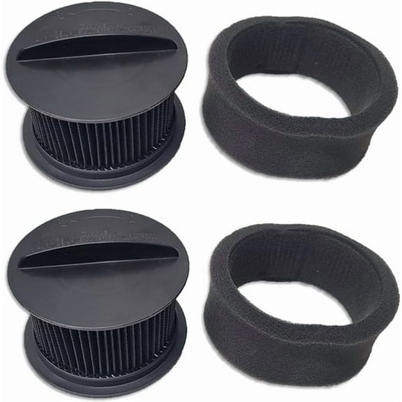 2 Filters for Bissell Power Force - Helix Turbo - Powergroom - Easy Vac Inner and Outer Circular Filter Set for Bissell. Part # 32R9 203-7913 60461 2037913 Style 16