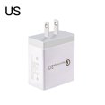 thumbnail image 2 of Cargador de pared para teléfono de 4 puertos Adaptador de corriente de carga rápida Cargador USB para teléfono móvil de viaje portátil Enchufe de EE. UU. Scienceny EL5104-04B, 2 of 2