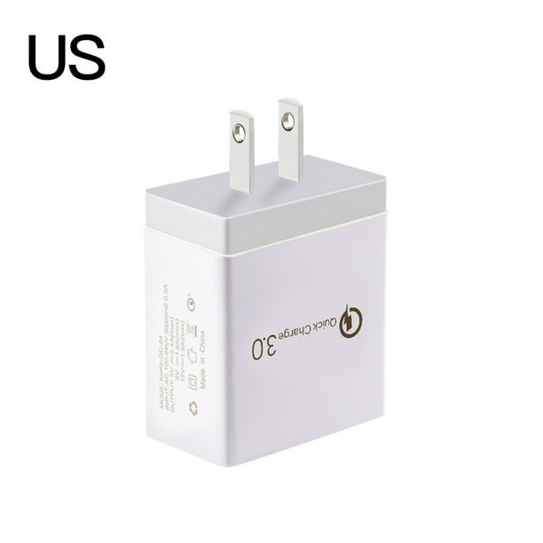 USB power adapter phone charger phone fast charger phone fast wall charger  4-port phone charger 