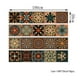 thumbnail image 5 of 40 Piezas 3D Multi Marroquí Autoadhesivo Baño Cocina Pared Etiqueta Engomada de Azulejo de Escalera, 5 of 5