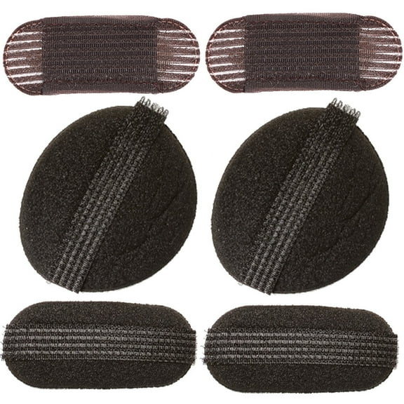 1 Set of Reusable Women Heighten Hair Clips Delicate Hair Heighten Clamps Hair Styling Clips