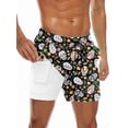thumbnail image 5 of COOFANDY Men's Swim Trunks Quick Dry Bathing Suit with Pockets Swimwear Beach Board Short Swimsuit, 5 of 7
