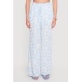 thumbnail image 3 of Women's Starfish Patterned Smocked Waist Pull On Pants, 3 of 4