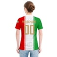 thumbnail image 6 of Women's Soccer Jerseys Customizable National Team Personalized Name Number Football Shirt Breathable Quick Dry Sports Top For Fans Matches And Training, 6 of 7
