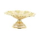 thumbnail image 3 of Cuenco decorativo con pedestal, frutero en relieve dorado, plato de fruta de Metal, plato de fruta para KTV, sala de estar, comedor, restaurante, 3 of 9