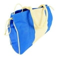 thumbnail image 2 of Sweda Palm Beach Tote Bag, Jute with Cotton Piping and Handles, Large - Blue, 2 of 11