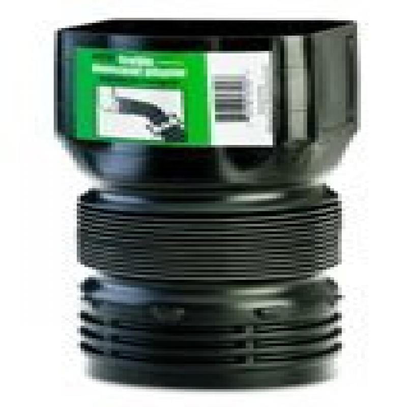 FlexDrain ADP53102 Downspout Adaptor, Landscaping Drain Pipe Adapter 3 by 4 by 4Inch