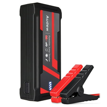Bank Battery Monitor - Audew 800A in 1 Portable Car Battery Jump Starter,Power Bank with Quick for Phone Camera with LED Light,16800mAh