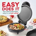 thumbnail image 4 of Dash MultiMaker® Max Cooking System - Waffles, Fajitas, Quiches, Brownies, and more, Forged Iron, 4 of 6