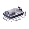 thumbnail image 3 of Tong Air Fryer With Silicone Handle Air Fryer Tray Air Fryer Container Detachable Silicone Ring Dishwasher, 3 of 6