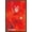 Mahogany Framed Version, variant on DC Comics TV - The Flash - Key Art Wall Poster, 14.725" x 22.375"