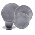 thumbnail image 1 of Ryo Granite 20 Pieces Dinnerware Set Service for 4 - Satin Effect, 1 of 10