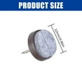 thumbnail image 3 of Pack of 50 Practical Felt Furniture Foot Pad Protectors Accessory for Parquet and Laminate Floor Nails In Designs, 3 of 9