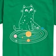 thumbnail image 3 of Instant Message - Cat Solar System - Toddler & Youth Short Sleeve Graphic T-Shirt, 3 of 6