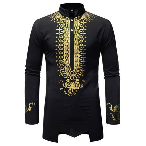 Men's Abaya Thobe Longline Shirt Kaftan Gown for Men – T Shirt Tee with Elegant Fit for Everyday Wear