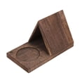 thumbnail image 2 of Librería trípode de madera maciza con espacio para tazas y dispositivos | Estantería personalizada para sala de estar o dormitorio, 2 of 9
