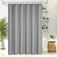 thumbnail image 3 of Inosoo Thick Waffle Weave Shower Curtain, 72"x 72" Luxury Hotel Fabric Shower Curtains for Bathroom, Heavy Duty Cloth Bath Curtain, Gray, 3 of 15