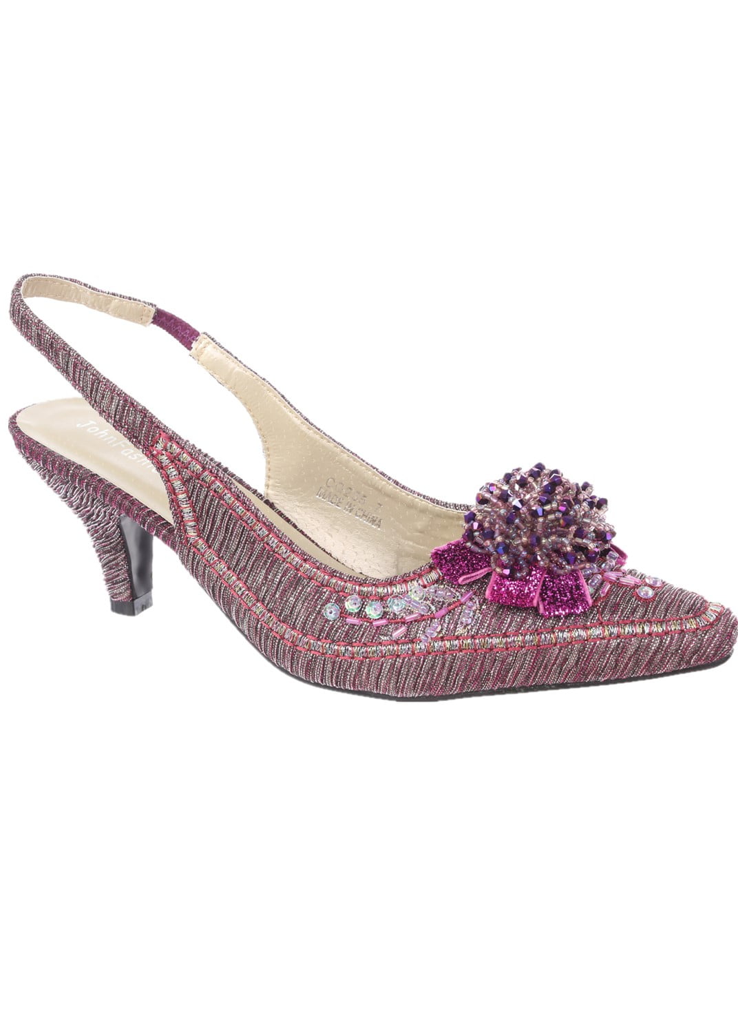 Buy > purple sling back shoes > in stock