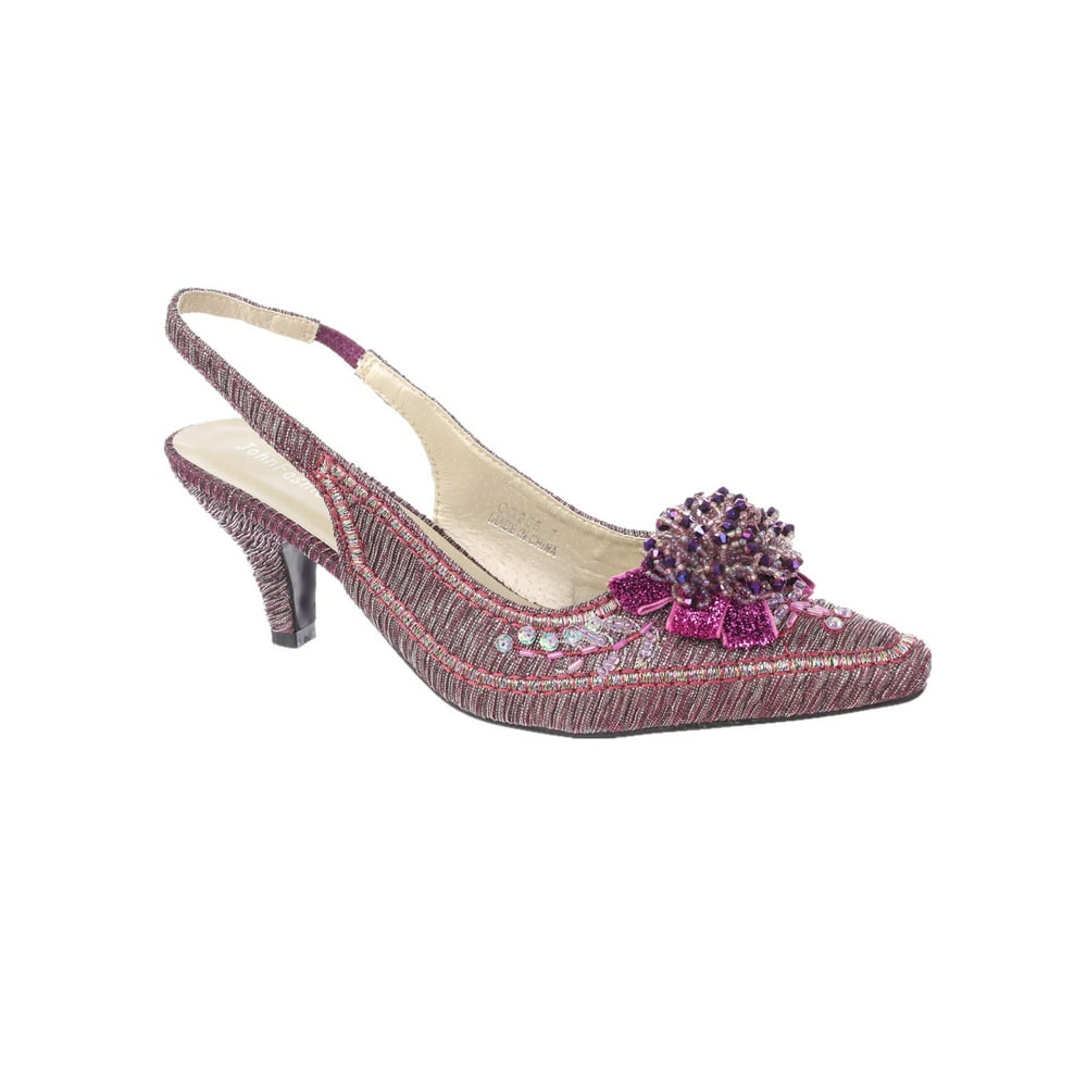 lavender low heel dress shoes