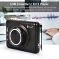 thumbnail image 4 of TONIVENT Portable Cassette to MP3 Player Mini USB Tape Player with Detachable Loudspeaker 3.5mm AUX Input Cassette Capture Compatible with PC Laptop, 4 of 9