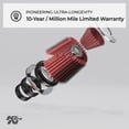 thumbnail image 3 of K&N Performance Powersports High-Flow Engine Air Filter: Washable, Multi-Layer Protection, Engineered to Boost Horsepower, BD-6506, 3 of 6