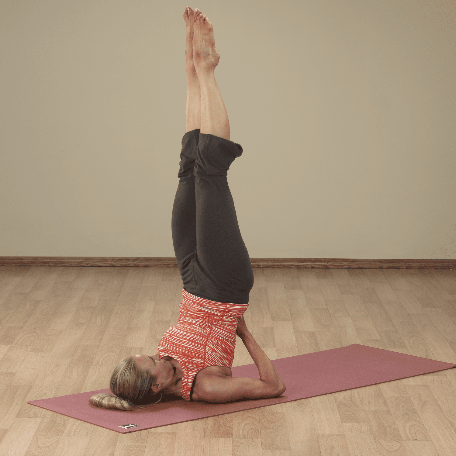 BSTYM5 5mm Red Yoga Mat